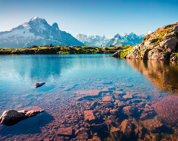 Mont Blanc in summer