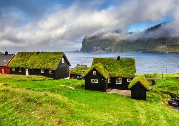 Houses on the Faroe Islands