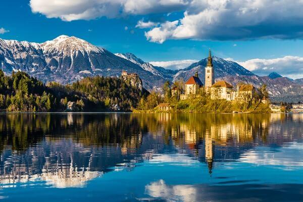 Lake Bled in Slovenia