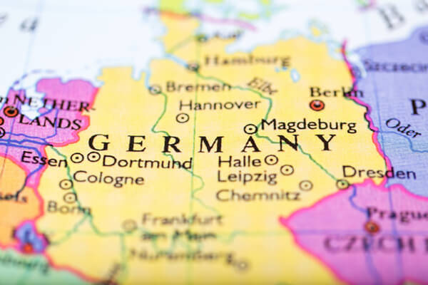 Map of Germany