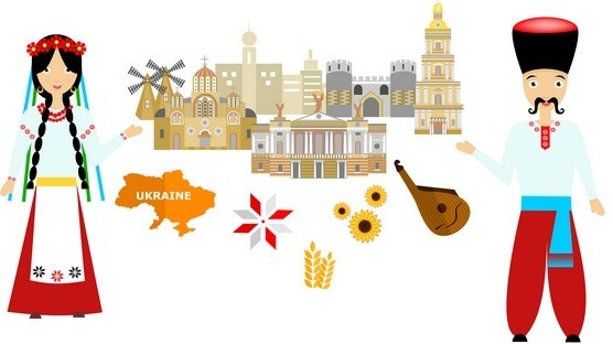 typical Ukrainian symbols