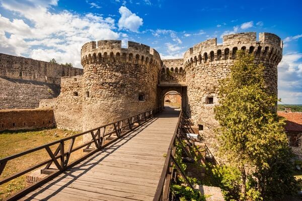 Belgrade Fortress in Kalemegdan Park