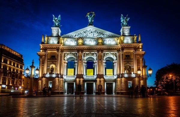 State Academic Opera and Ballet Theatre in Lviv, Ukraine