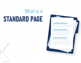 What is a standard page
