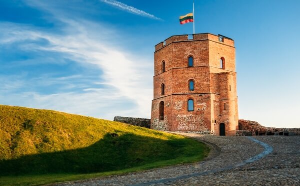 photo of the Gediminas castle