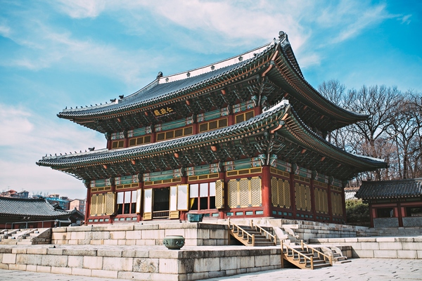 photo of the Gyeongbokgung palace