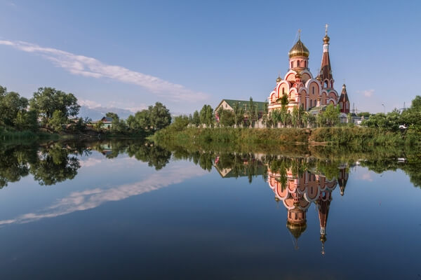 photo of a church in Almaty