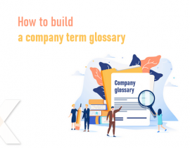 Company term glossary Lexika