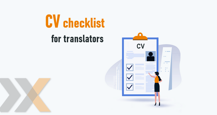 CV checklist for translators