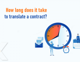 How long does it take to translate a contract