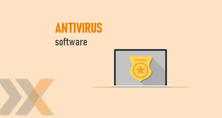 Antivíius software, online security